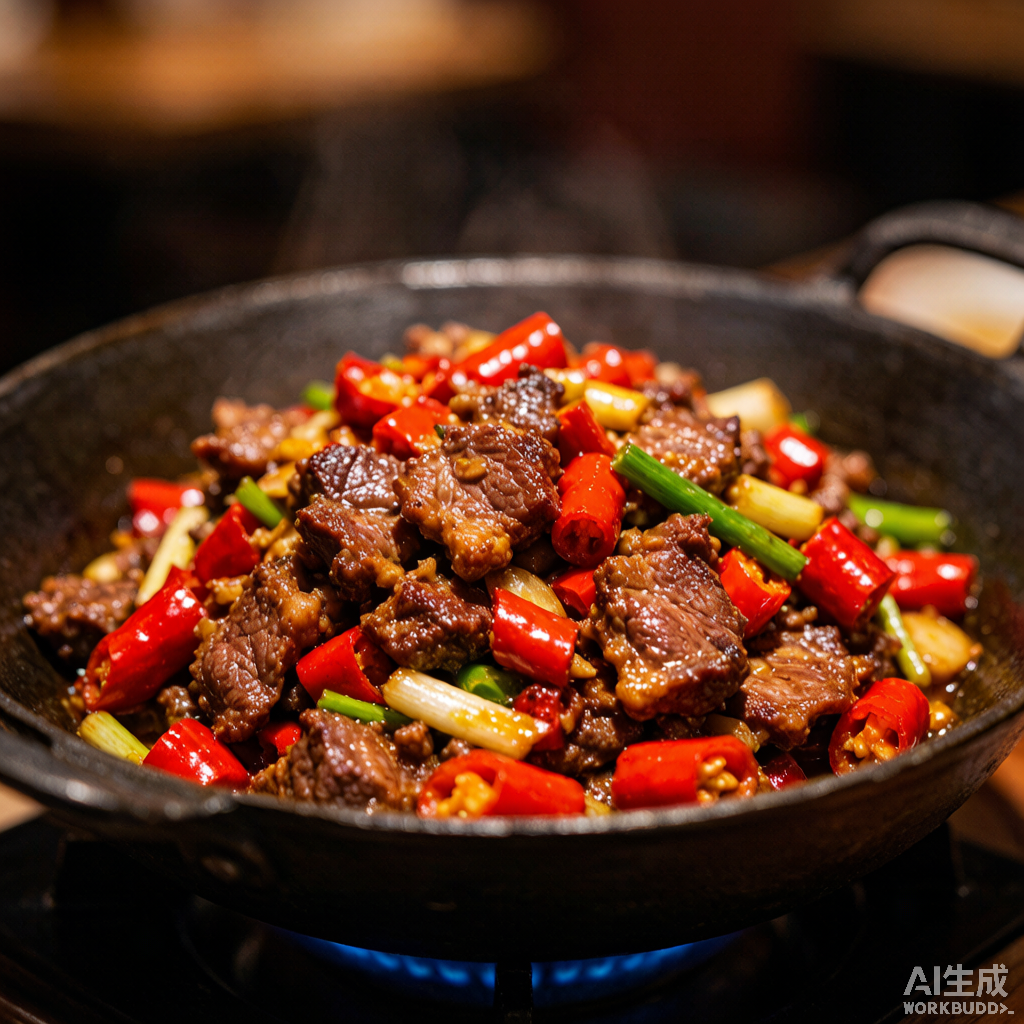 现炒黄牛肉